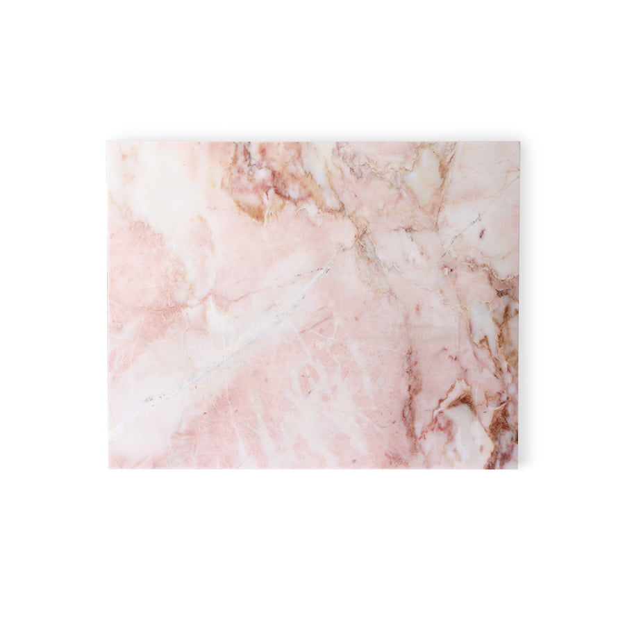 TABLEWARE - marble kitchen board pink polished