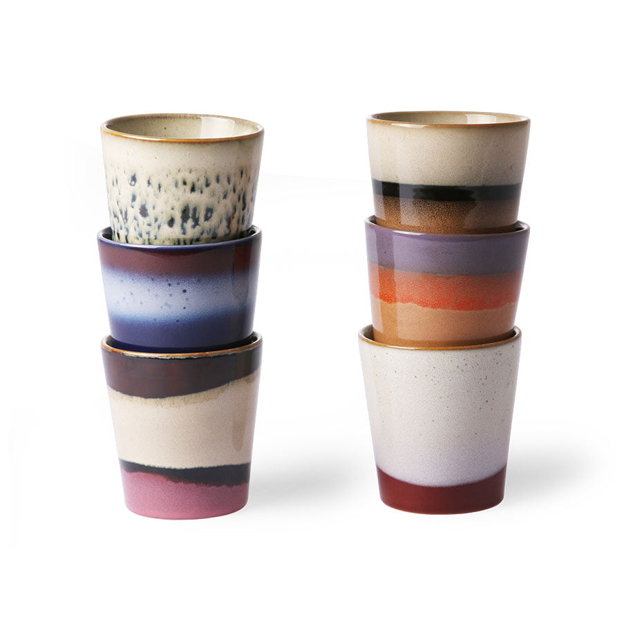TABLEWARE - 70s ceramics: coffee mugs