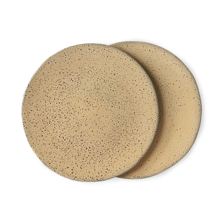 TABLEWARE - gradient ceramics: side plate peach (set of 2)