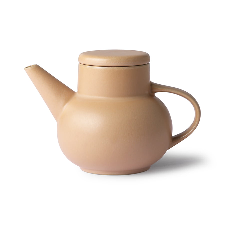 TABLEWARE - ceramic bubble tea pot sand