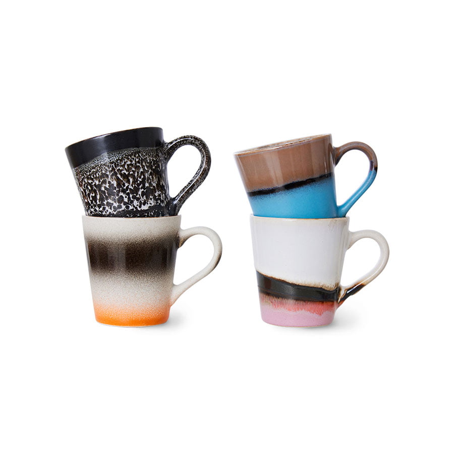 TABLEWARE - 70s ceramics: espresso mugs