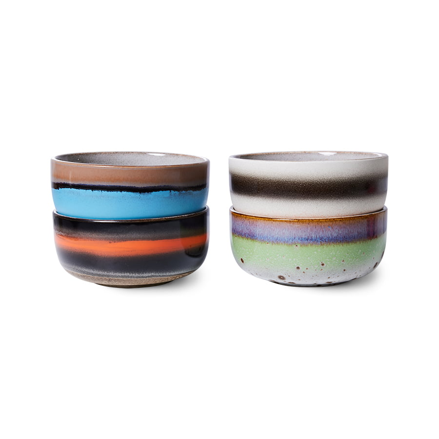 TABLEWARE - 70s ceramics: dessert bowls