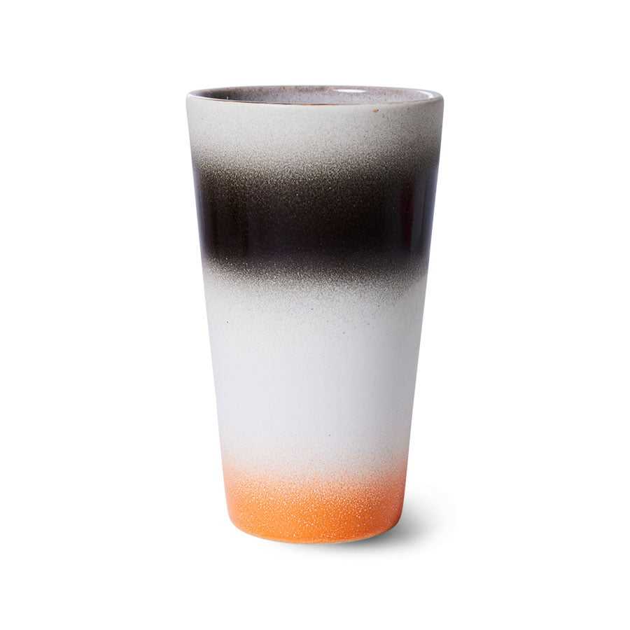 TABLEWARE - 70s ceramics: latte mug