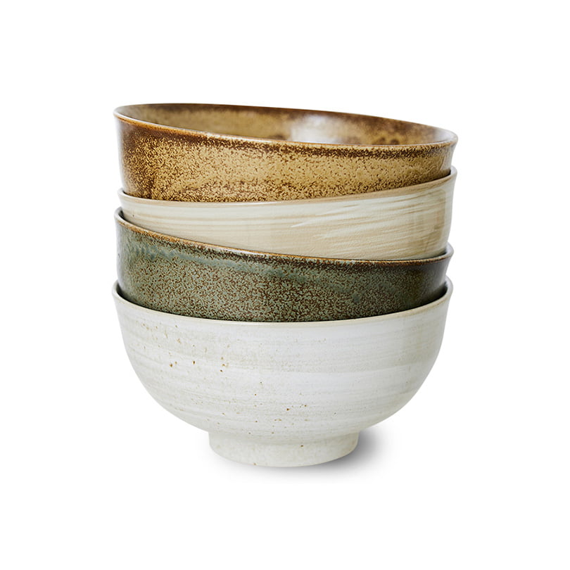 TABLEWARE - kyoto ceramics: japanese noodle bowls (set of 4)