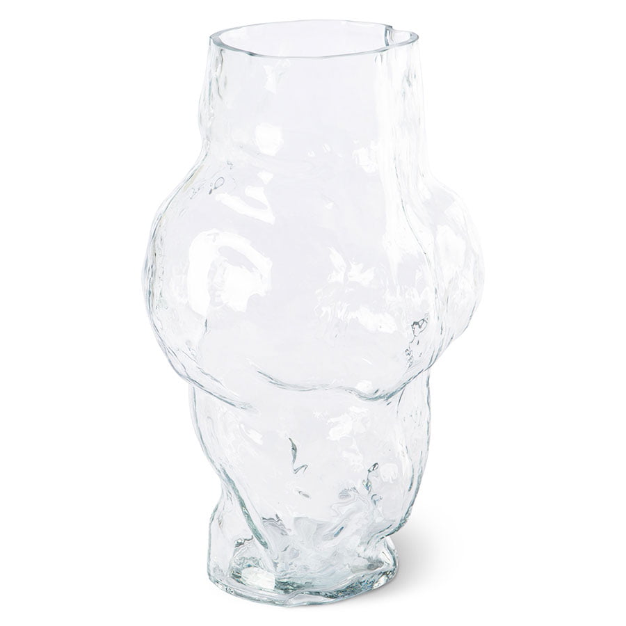 ACCESSORIES - HK objects: cloud vase clear glass high