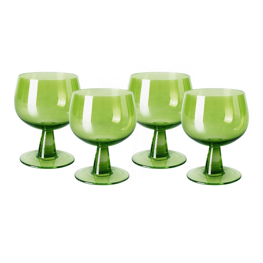 TABLEWARE - the emeralds: wine glass low