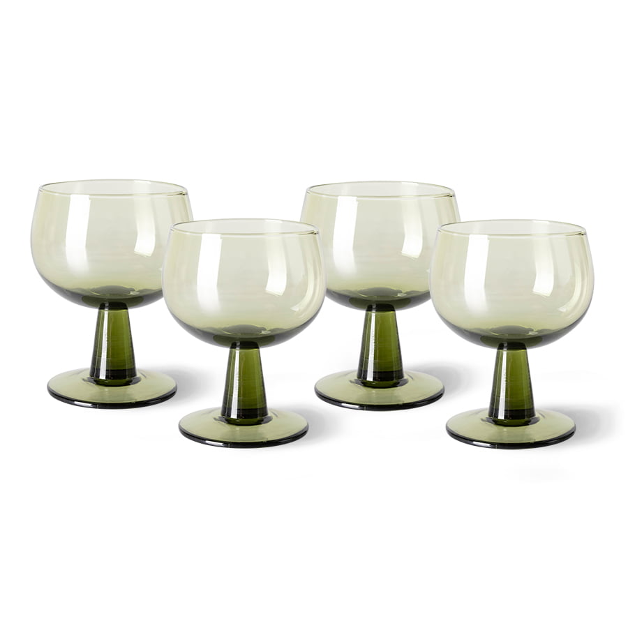TABLEWARE - the emeralds: wine glass low