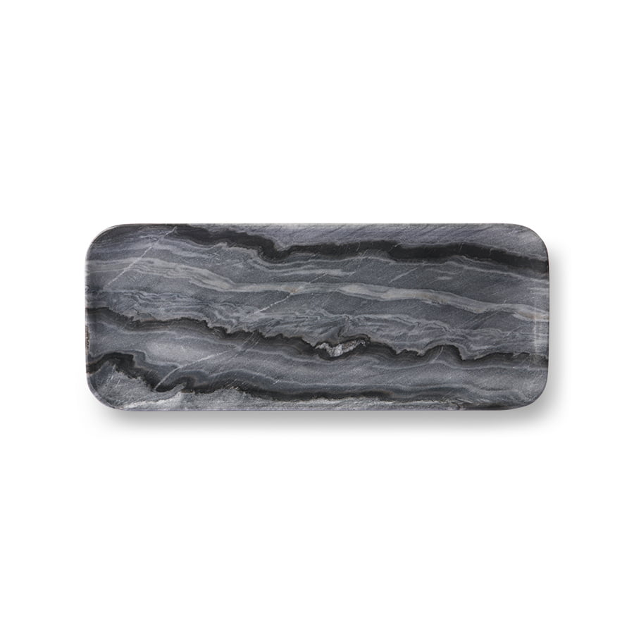 TABLEWARE - grey marble tray