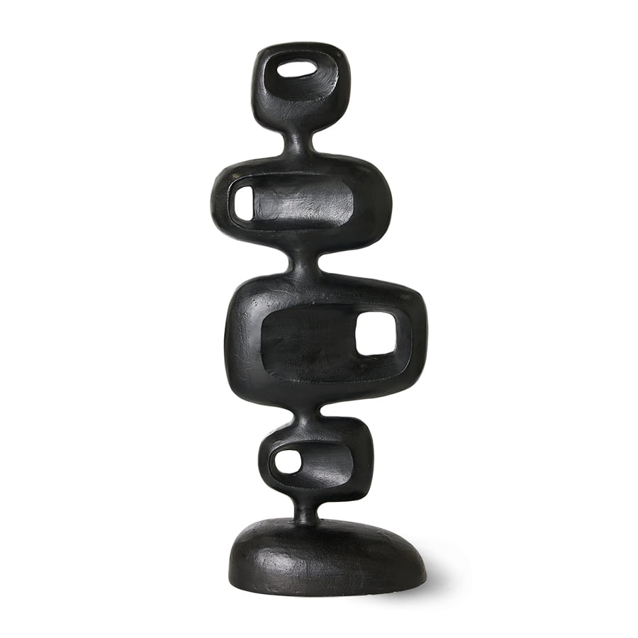 ACCESSORIES - Aluminium sculpture heavy black