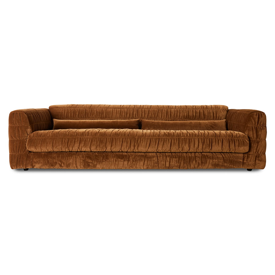 FURNITURE - club couch: royal velvet