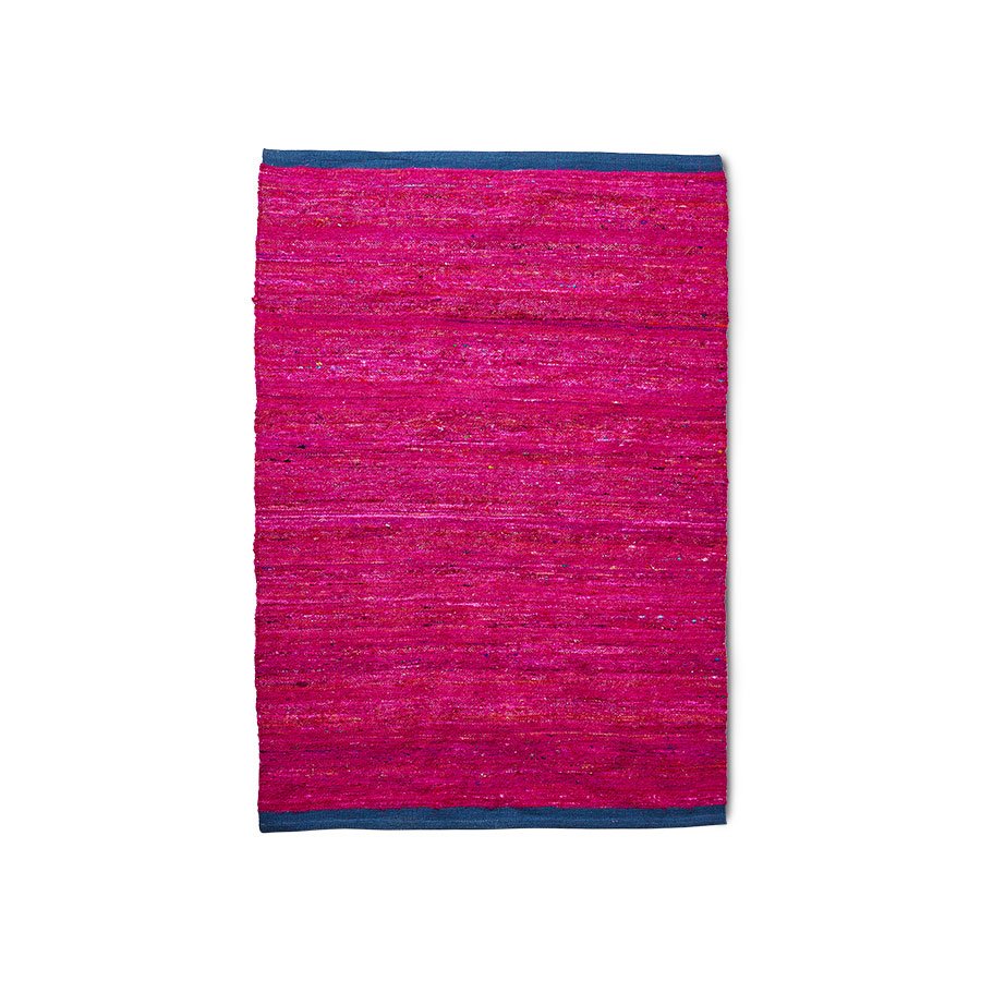 TEXTILES & RUGS - Silk rug Fuchsia 120x180cm