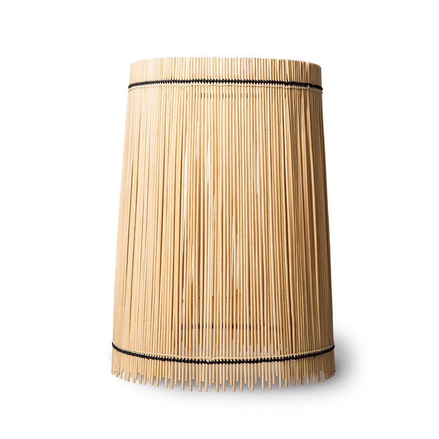 LIGHTING - cone bamboo lamp shade ø32cm