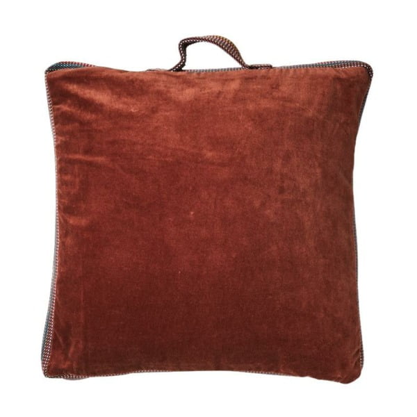 TEXTILES & RUGS-CUSHION TOULOUSE RUST RED 070-609-02