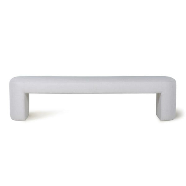 FURNITURE-MZM4940 LOBBY BENCH NATURAL (180CM)