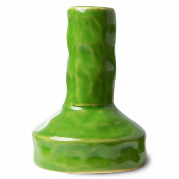 ACCESSORIES-AKA3356 THE EMERALDS: CERAMIC CANDLE HOLDER S