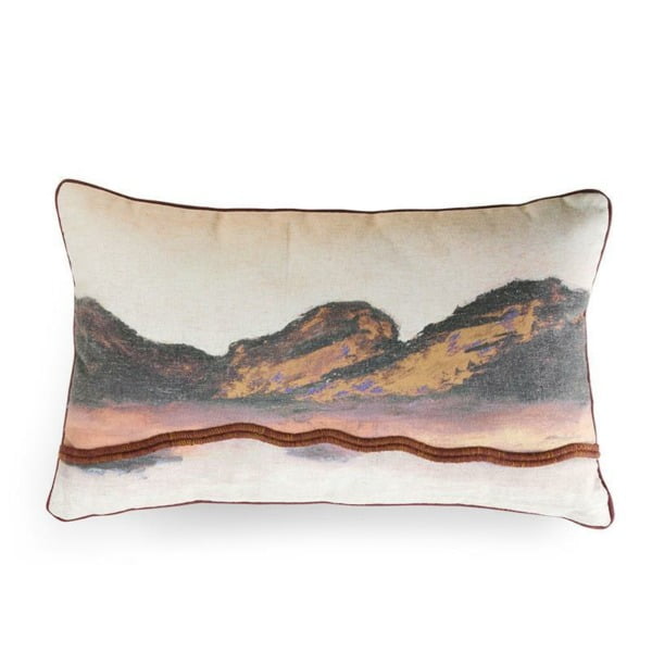 TEXTILES & RUGS-TKU2069 DOUBLE-SIDED CUSHION STITCHED LANDSCAPE (60×35)
