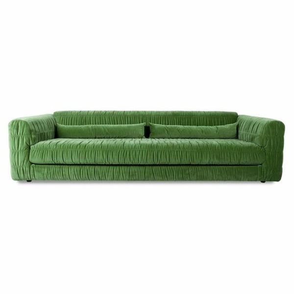 FURNITURE-MZM5261 CLUB COUCH: ROYAL VELVET
