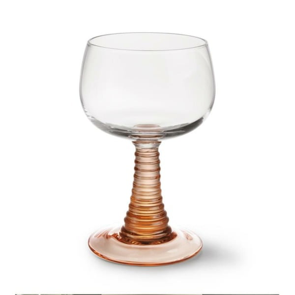 TABLEWARE-AGL4429 SWIRL WINE GLASS HIGH