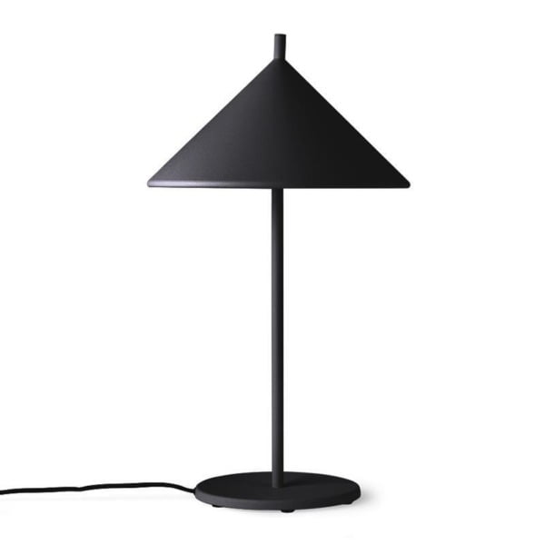 LIGHTING-VOL5046 METAL TRIANGLE TABLE LAMP M MATT BLACK
