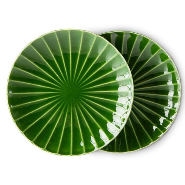TABLEWARE-ACE7012 THE EMERALDS: CERAMIC SIDE PLATE RIBBED