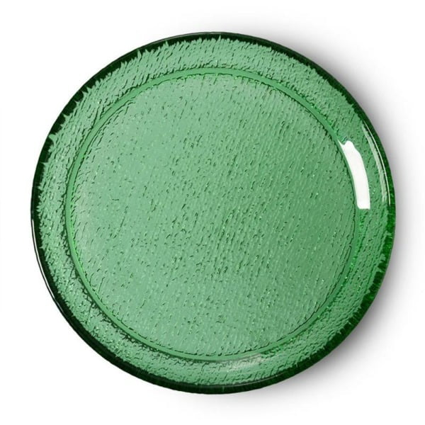TABLEWARE-AGL4486 THE EMERALDS: GLASS SIDE PLATE