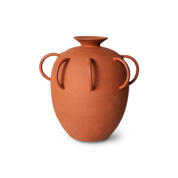 ACCESSORIES-ACE7170 HK OBJECTS: TERRACOTTA VASE WITH HANDLES