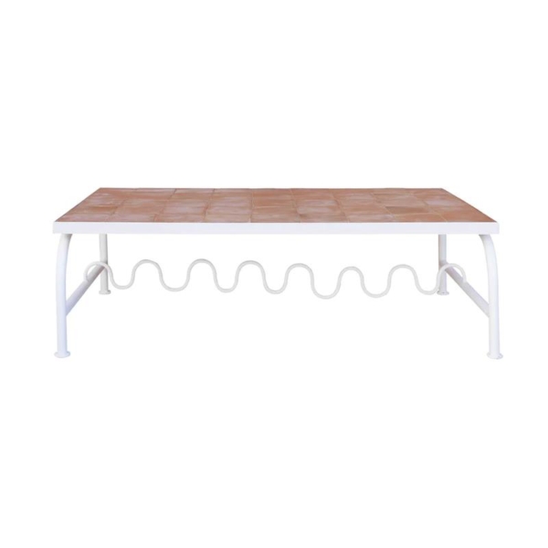 FURNITURE-DOLORES L COFFEE TABLE